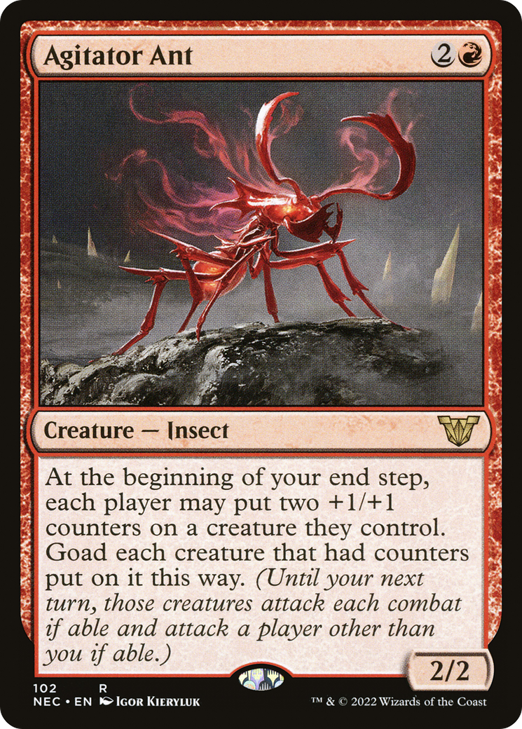 Agitator Ant [Kamigawa: Neon Dynasty Commander]