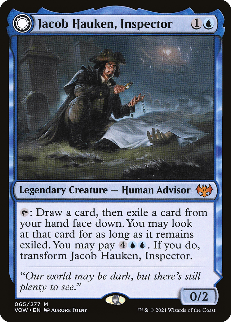 Jacob Hauken, Inspector // Hauken's Insight [Innistrad: Crimson Vow]