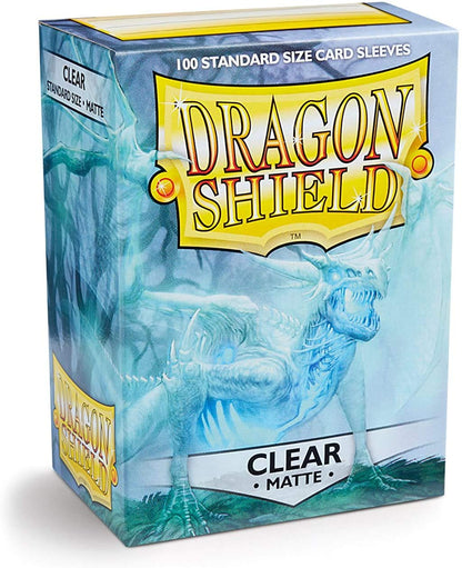 Dragon Shield Matte Clear Standard Size 100 ct