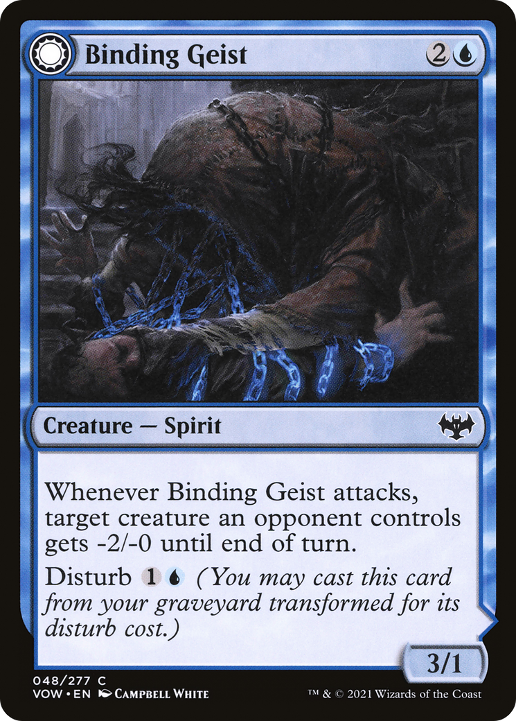 Binding Geist // Spectral Binding [Innistrad: Crimson Vow]