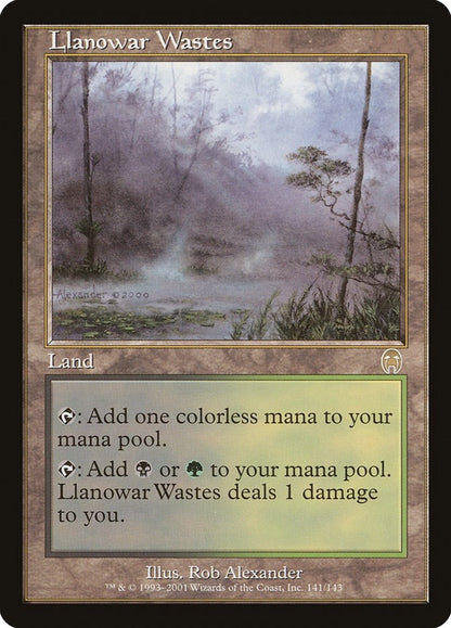 Llanowar Wastes (141) (APC)