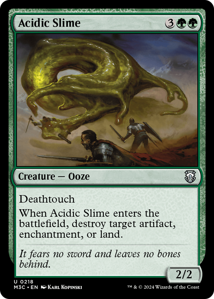 Acidic Slime [Modern Horizons 3 Commander]