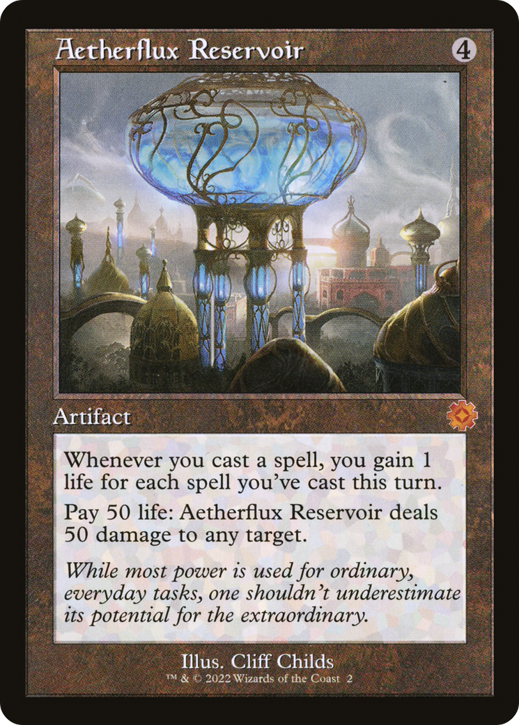 Aetherflux Reservoir (Retro) [The Brothers' War Retro Artifacts]