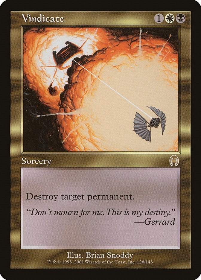 Vindicate (126) (APC)