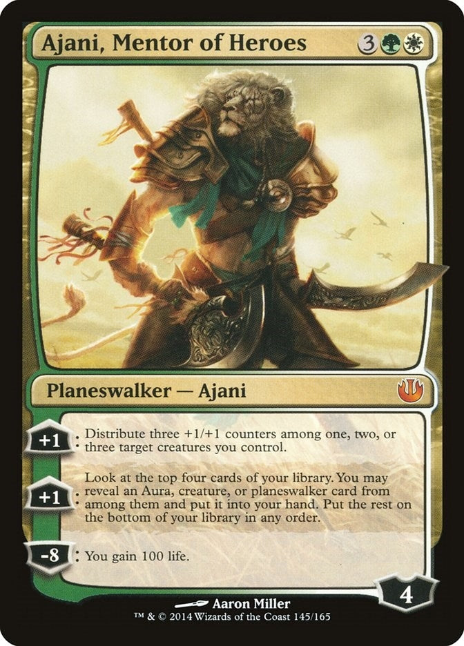 Ajani, Mentor of Heroes (145) (JOU)