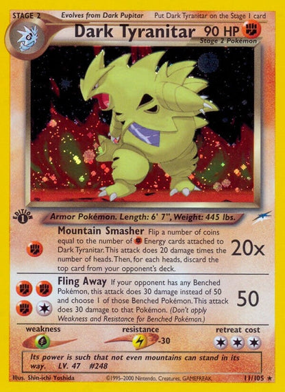 Dark Tyranitar (011/105) (N4)