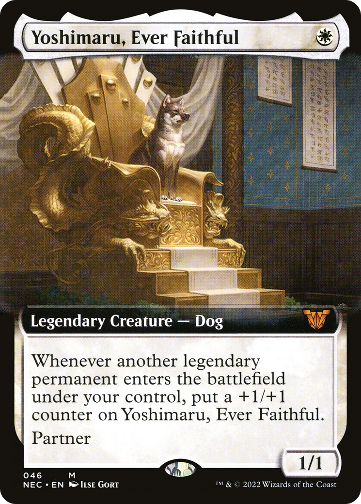 Yoshimaru, Ever Faithful (Extended Art) [Kamigawa: Neon Dynasty Commander]