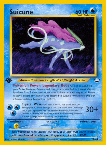 Suicune (27) (27/64) (N3)