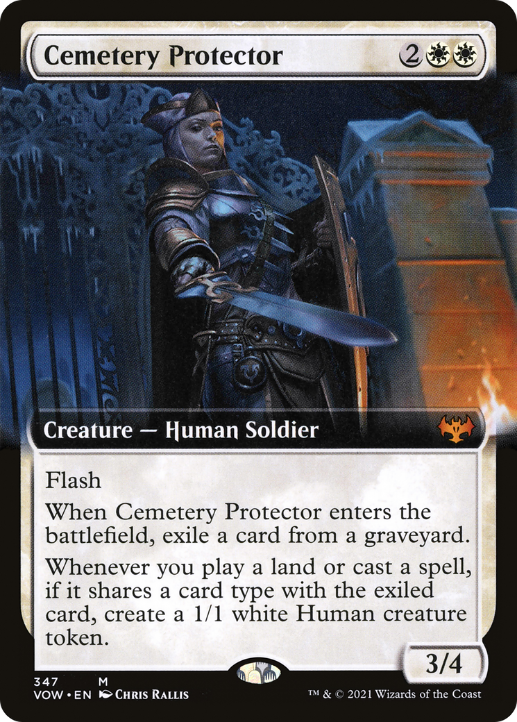 Cemetery Protector (Extended Art) [Innistrad: Crimson Vow]