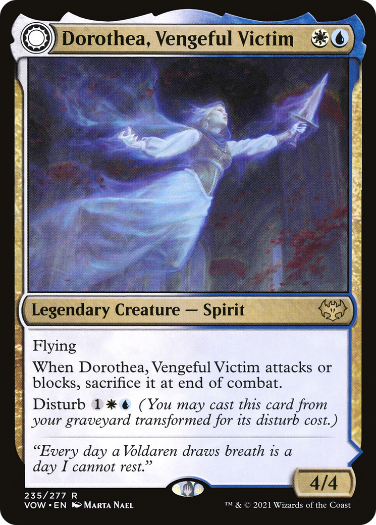 Dorothea, Vengeful Victim // Dorothea's Retribution [Innistrad: Crimson Vow]