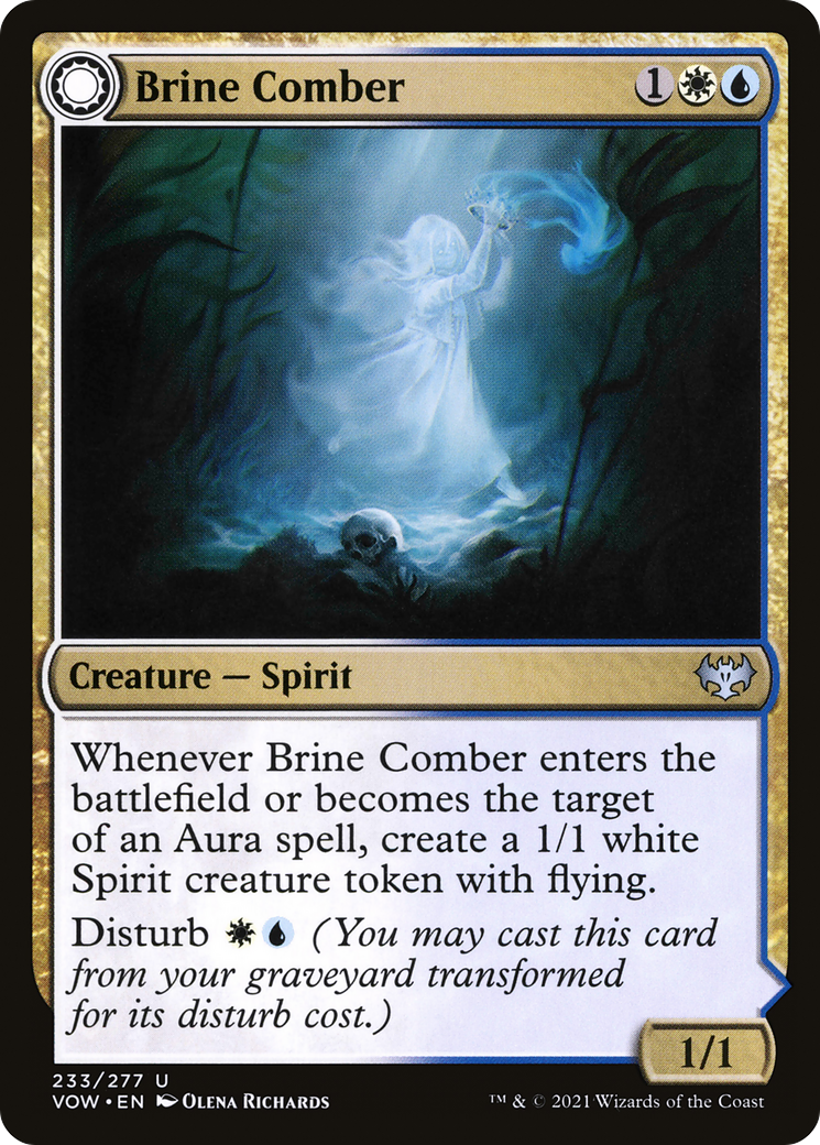 Brine Comber // Brinebound Gift [Innistrad: Crimson Vow]