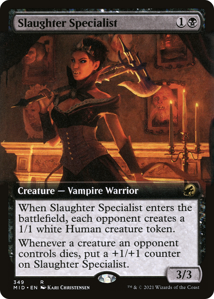 Slaughter Specialist (Extended Art) [Innistrad: Midnight Hunt]