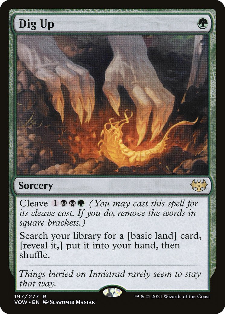 Dig Up [Innistrad: Crimson Vow]