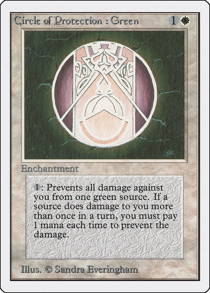 Circle of Protection: Green (2ED)