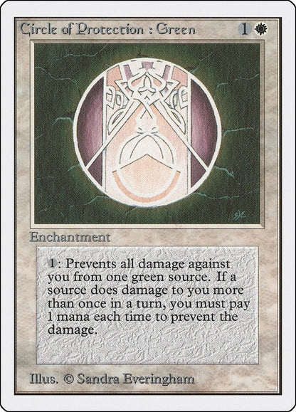 Circle of Protection: Green (2ED)