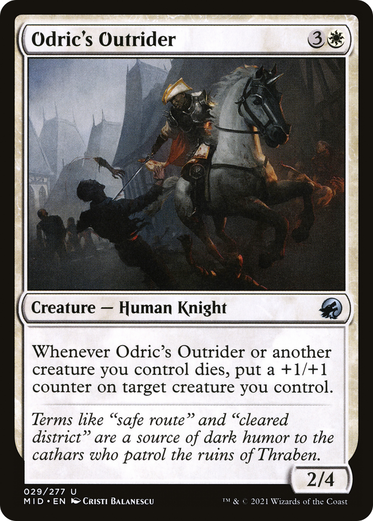 Odric's Outrider [Innistrad: Midnight Hunt]