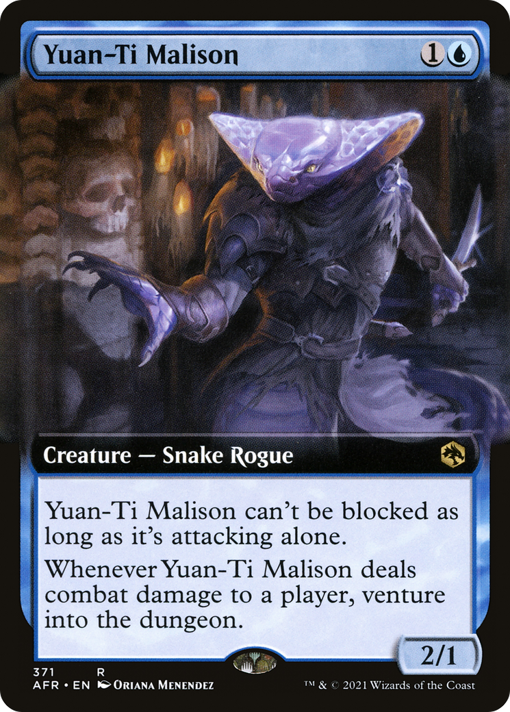 Yuan-Ti Malison (Extended Art) [Dungeons & Dragons: Adventures in the Forgotten Realms]