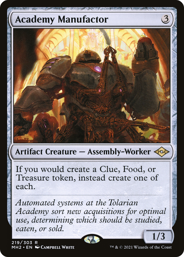 Academy Manufactor [Modern Horizons 2]