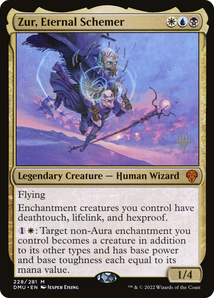 Zur, Eternal Schemer (Promo Pack) [Dominaria United Promos]