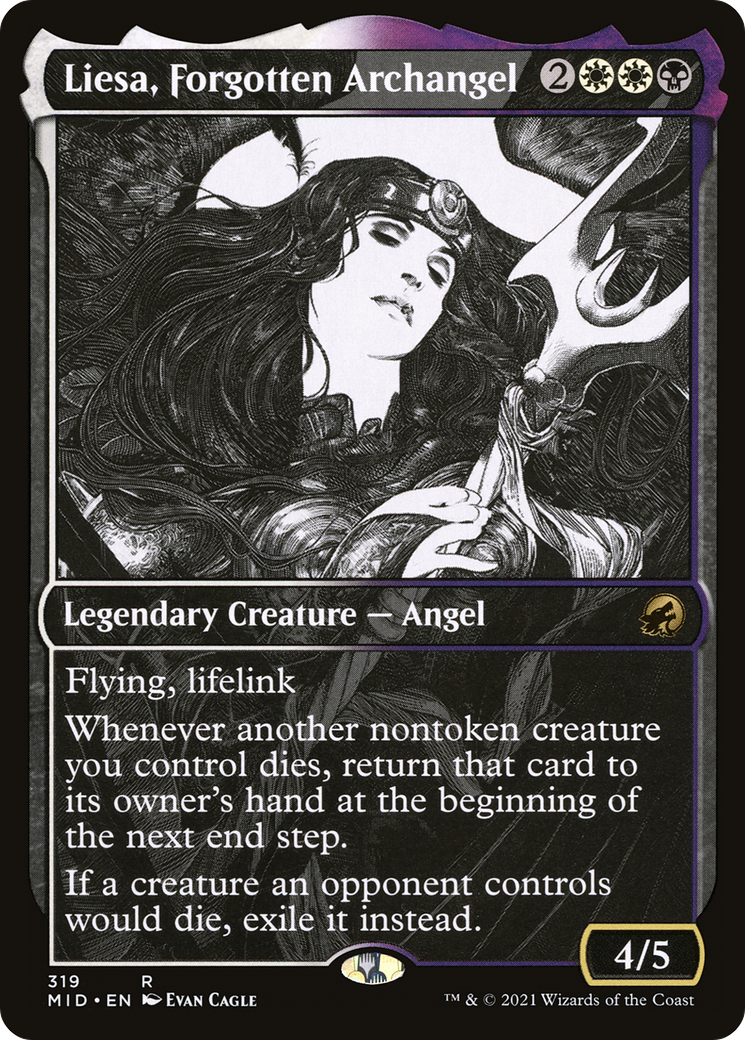 Liesa, Forgotten Archangel (Showcase Eternal Night) [Innistrad: Midnight Hunt]