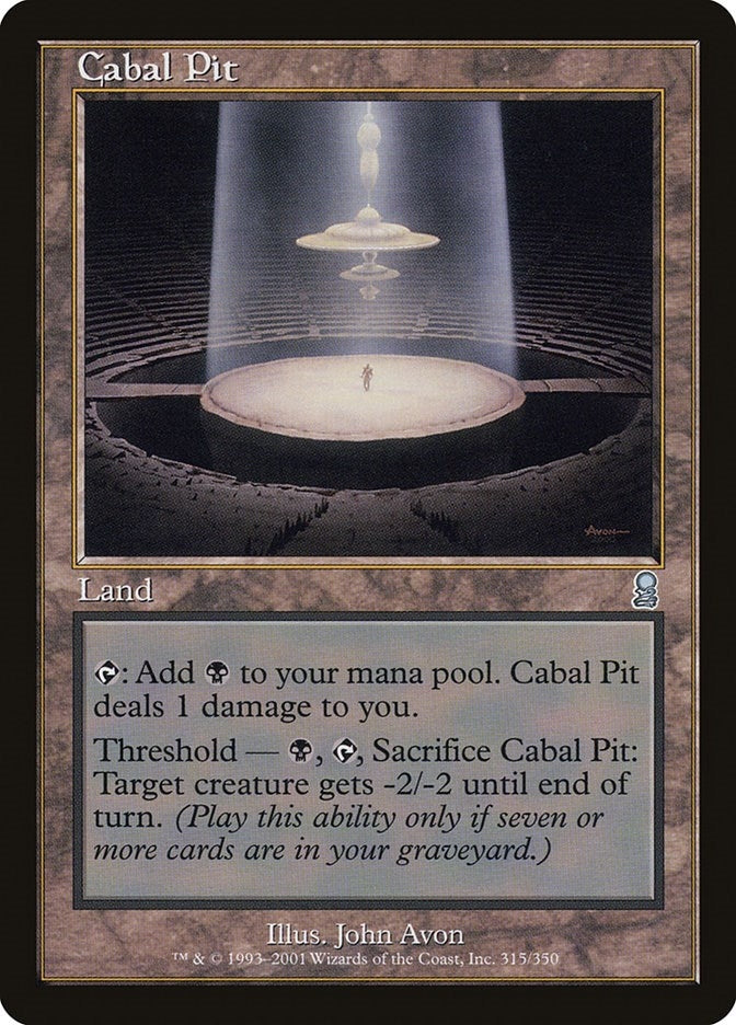 Cabal Pit (315) (ODY)