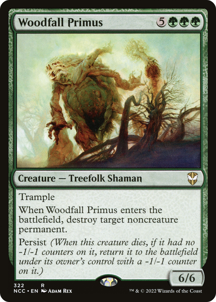 Woodfall Primus [Streets of New Capenna Commander]