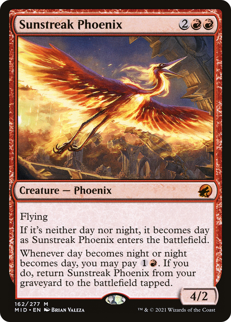 Sunstreak Phoenix [Innistrad: Midnight Hunt]