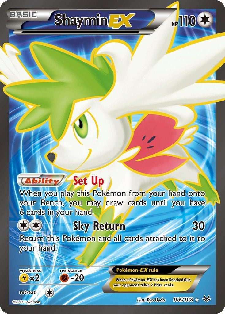 Shaymin EX (106 Full Art) (106/108) (ROS)