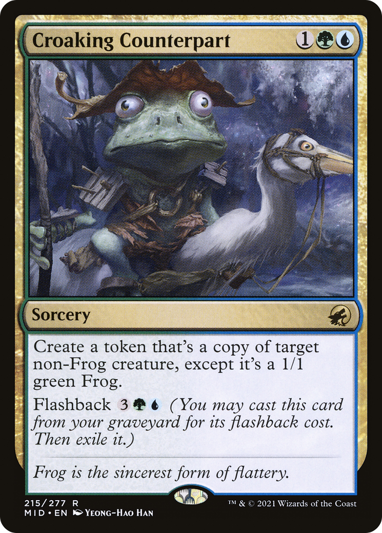 Croaking Counterpart [Innistrad: Midnight Hunt]