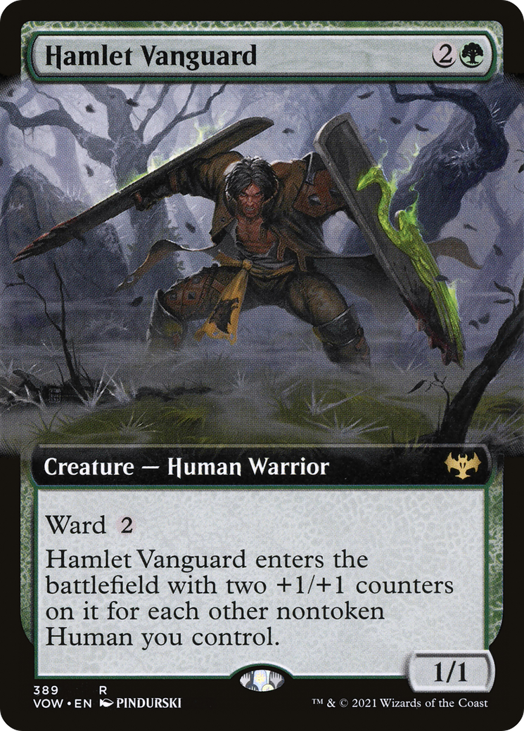 Hamlet Vanguard (Extended Art) [Innistrad: Crimson Vow]