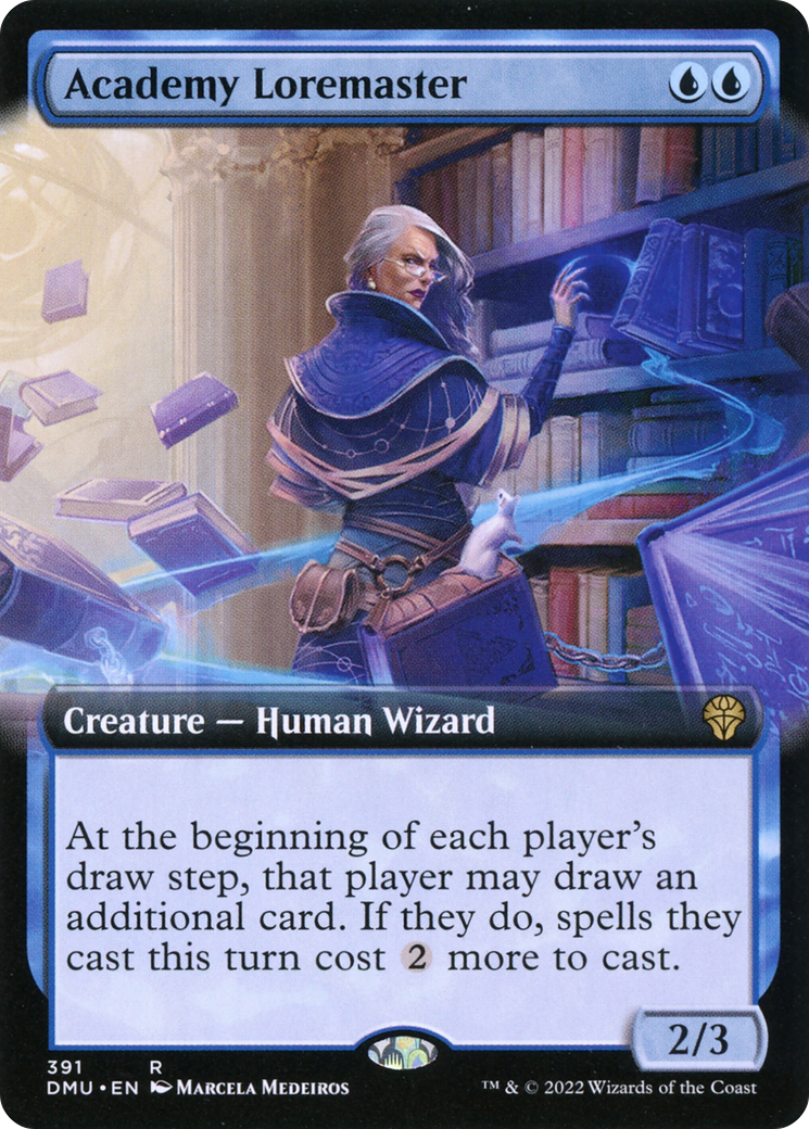 Academy Loremaster (Extended Art) [Dominaria United]