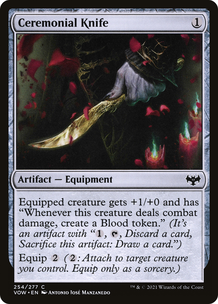 Ceremonial Knife [Innistrad: Crimson Vow]