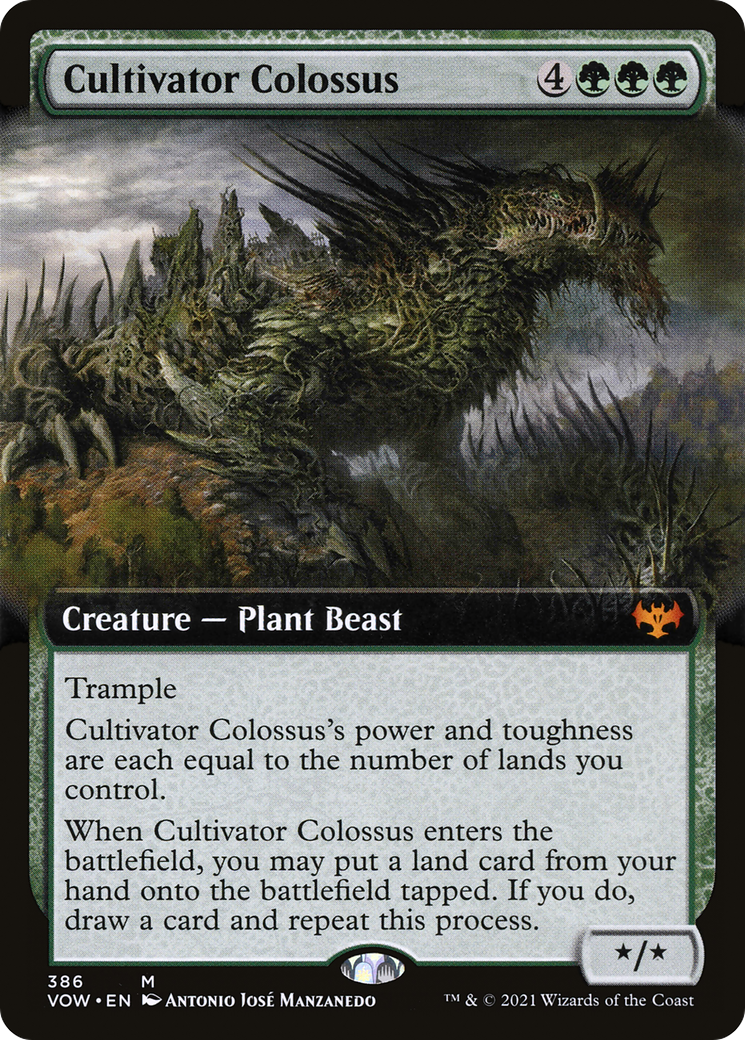 Cultivator Colossus (Extended Art) [Innistrad: Crimson Vow]