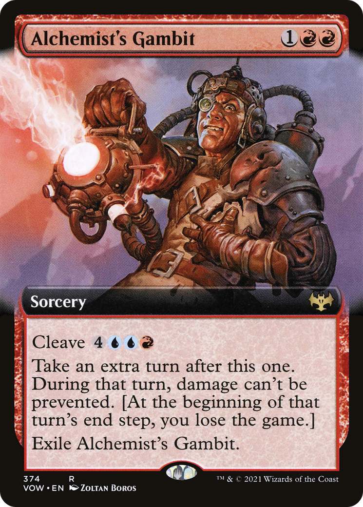 Alchemist's Gambit (Extended Art) [Innistrad: Crimson Vow]