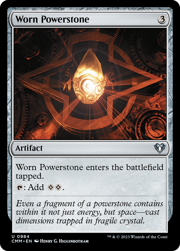 Worn Powerstone [Commander Masters]