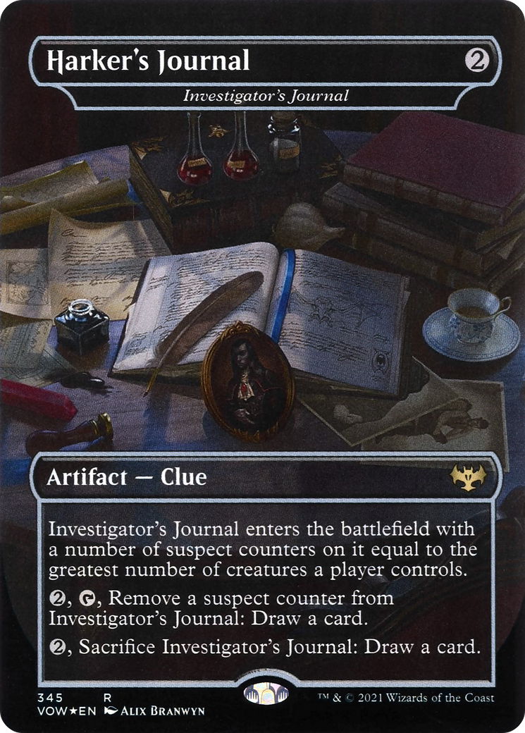 Investigator's Journal - Harker's Journal [Innistrad: Crimson Vow]