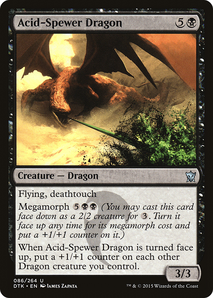 Acid-Spewer Dragon [Dragons of Tarkir]