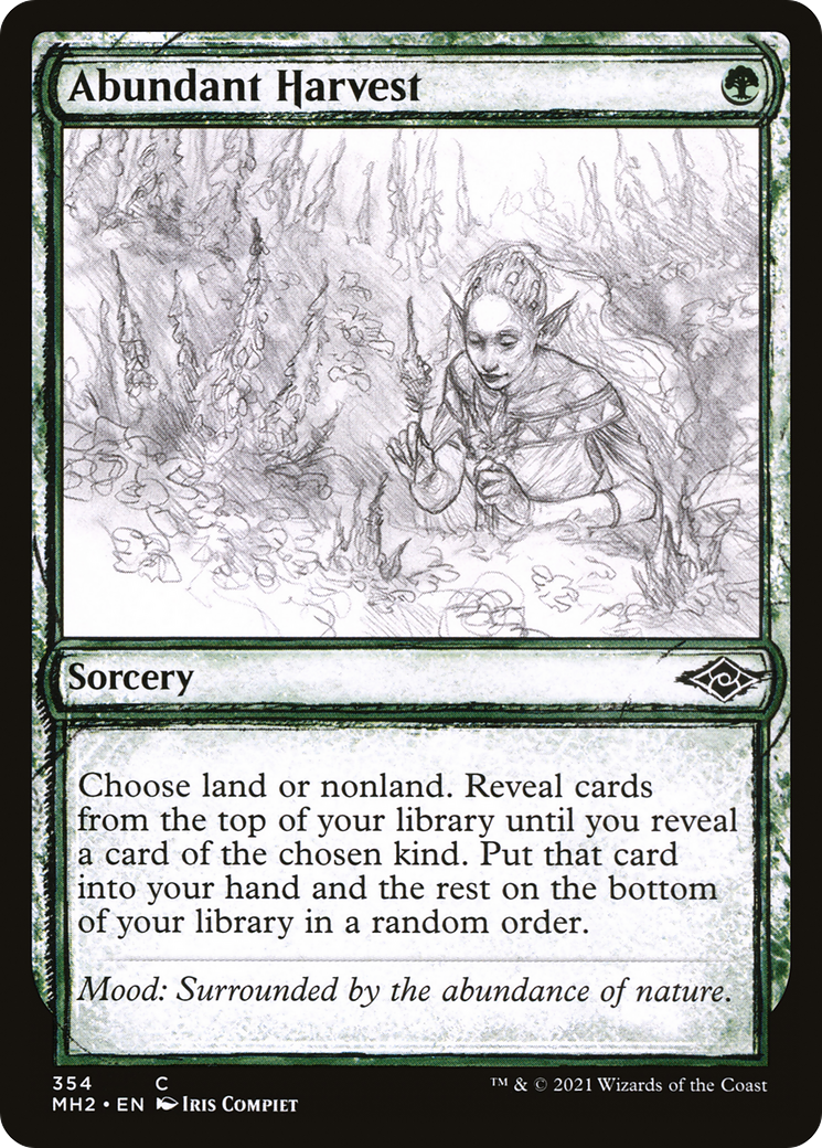 Abundant Harvest (Sketch) [Modern Horizons 2]