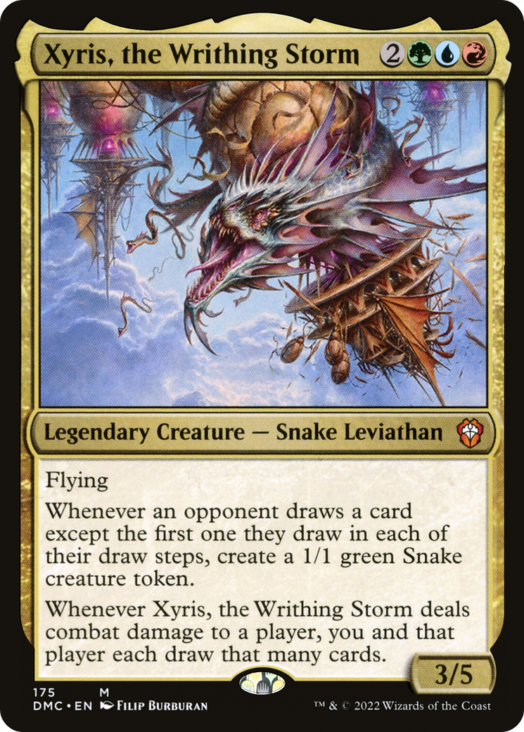 Xyris, the Writhing Storm [Dominaria United Commander]