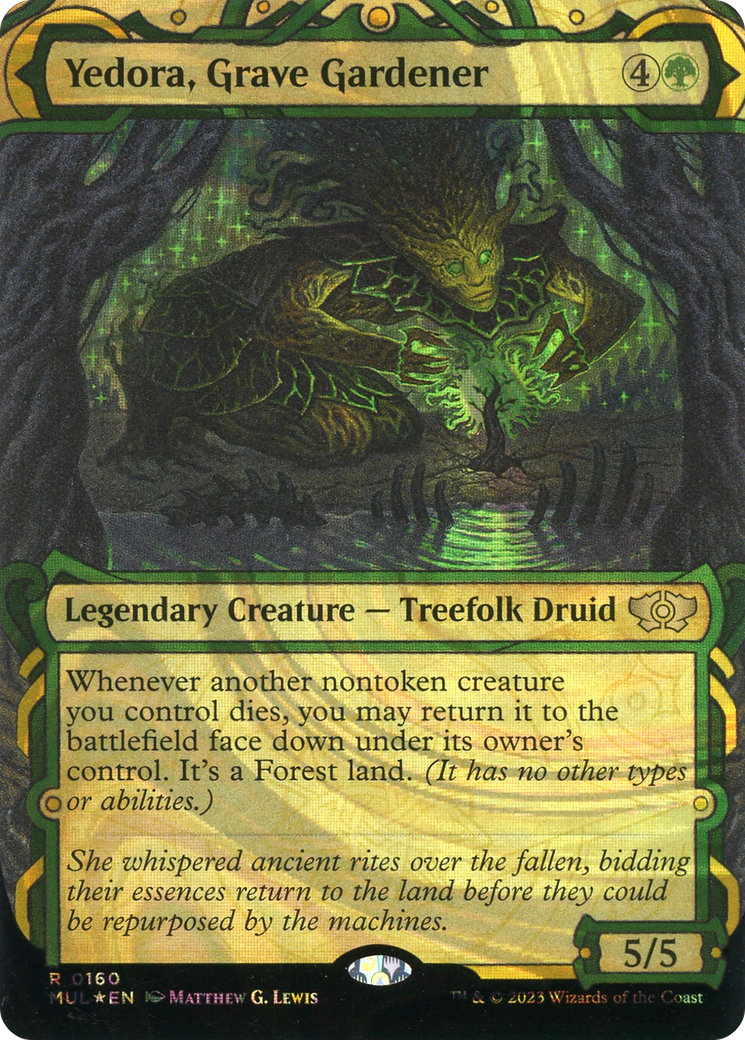 Yedora, Grave Gardener (Halo Foil) [Multiverse Legends]