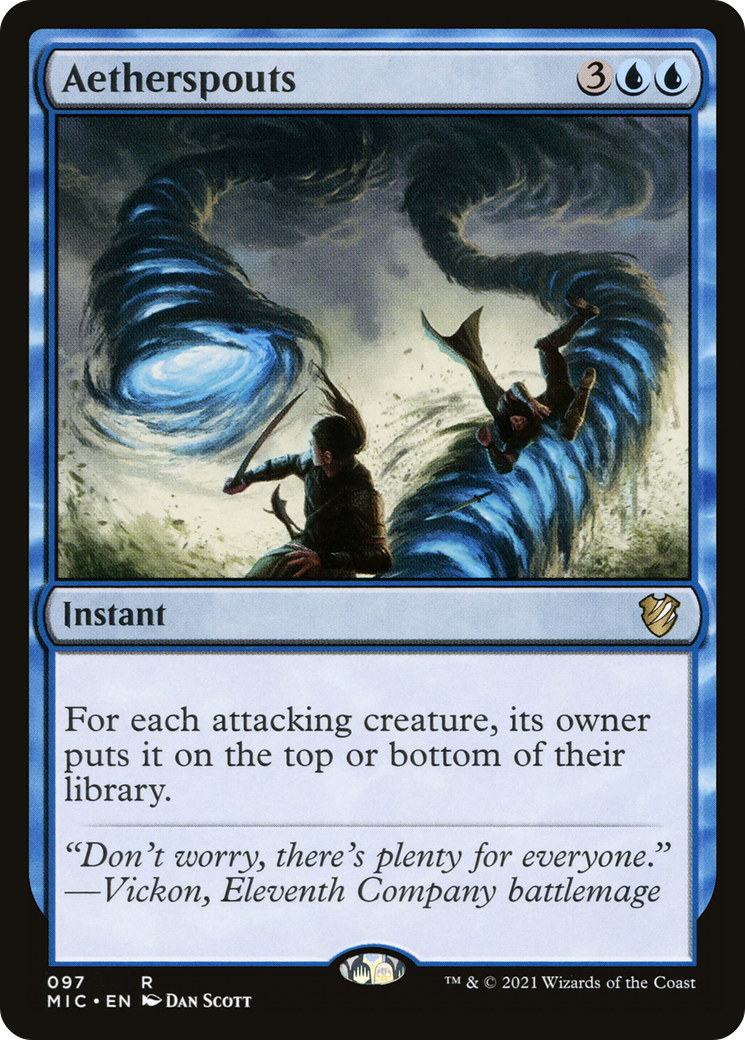 Aetherspouts [Innistrad: Midnight Hunt Commander]