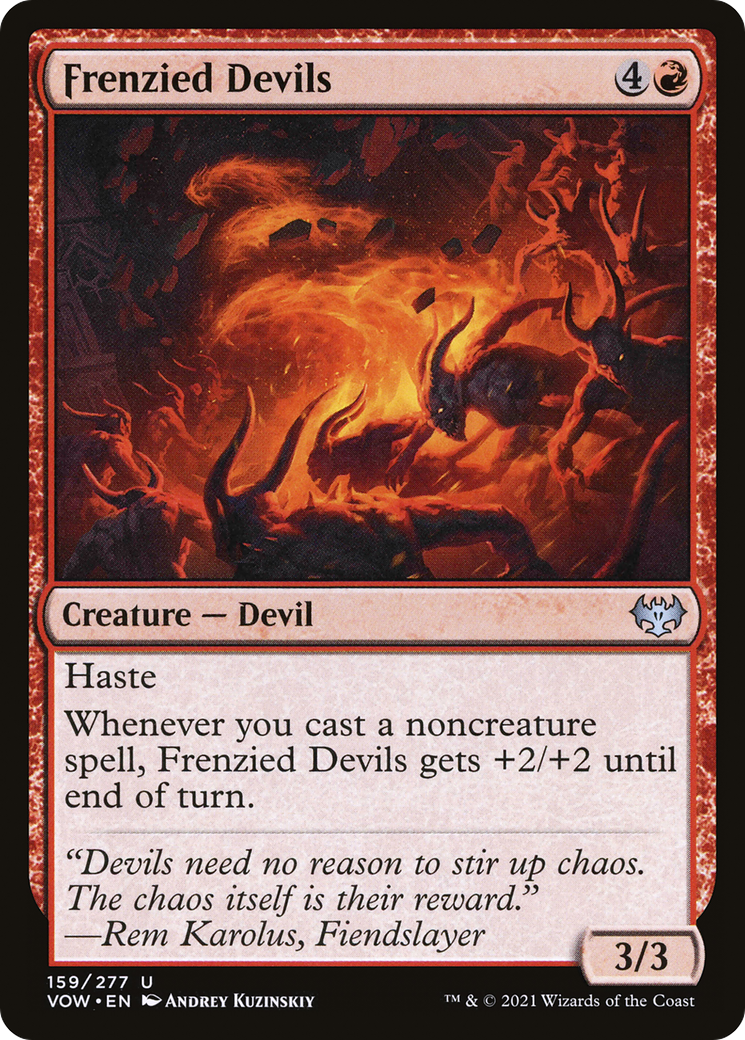 Frenzied Devils [Innistrad: Crimson Vow]