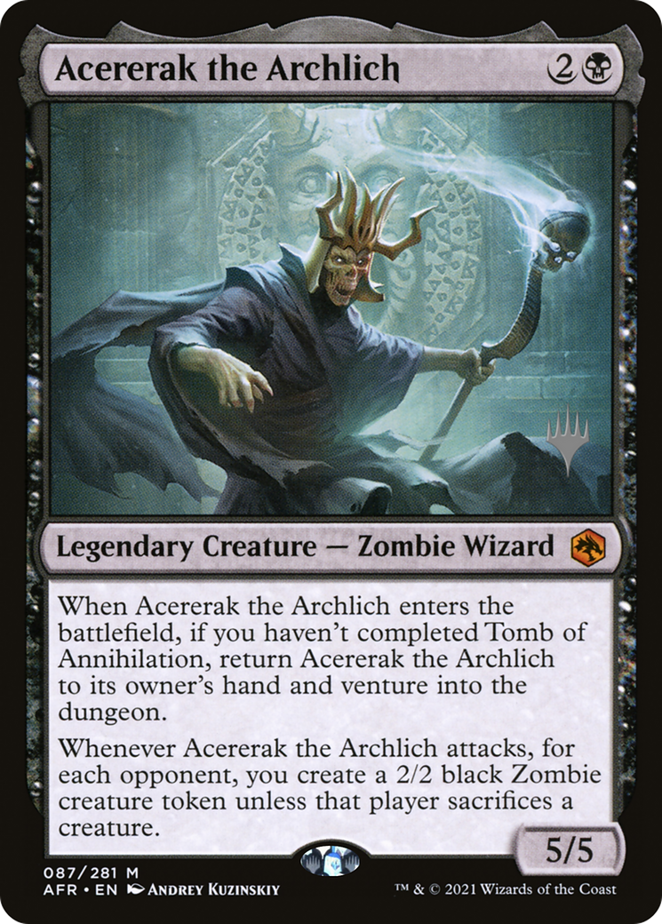 Acererak the Archlich (Promo Pack) [Dungeons & Dragons: Adventures in the Forgotten Realms Promos]