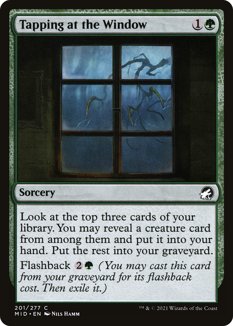 Tapping at the Window [Innistrad: Midnight Hunt]