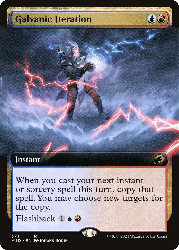 Galvanic Iteration (Extended Art) [Innistrad: Midnight Hunt]