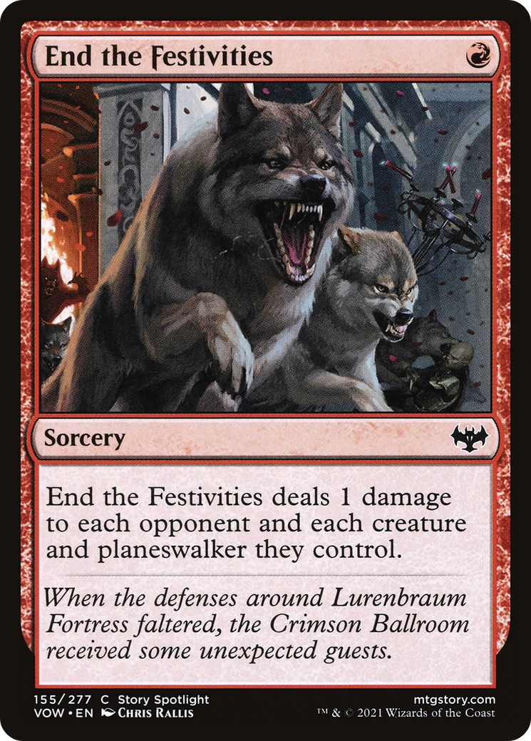 End the Festivities [Innistrad: Crimson Vow]