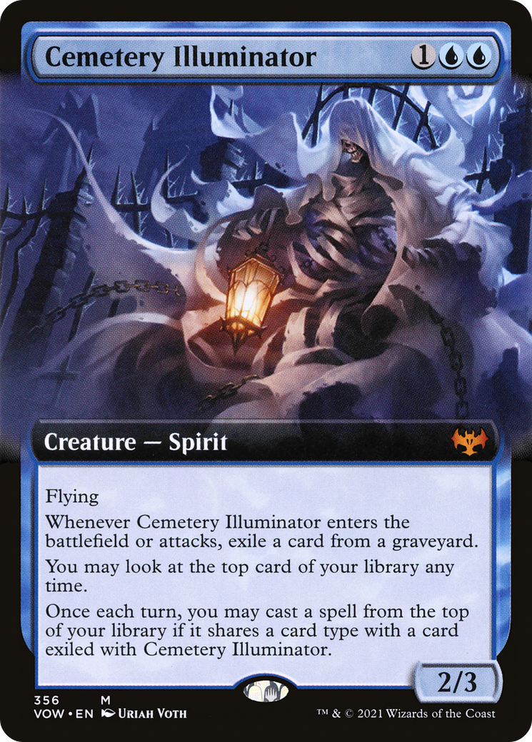 Cemetery Illuminator (Extended Art) [Innistrad: Crimson Vow]