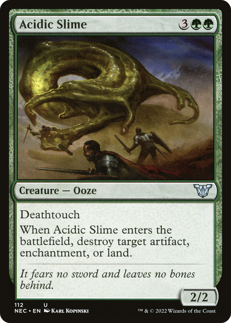 Acidic Slime [Kamigawa: Neon Dynasty Commander]