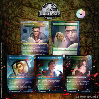 Secret Lair Drop: Secret Lair x Jurassic World: Dr. Ian Malcolm (Foil Edition)