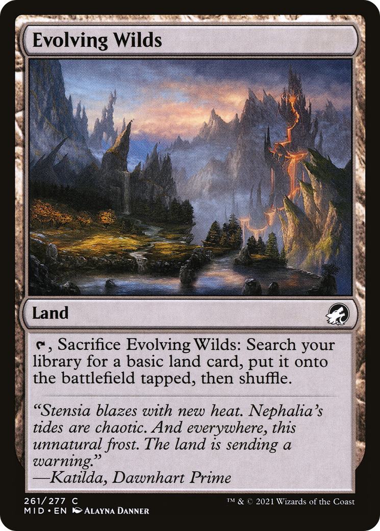 Evolving Wilds [Innistrad: Midnight Hunt]